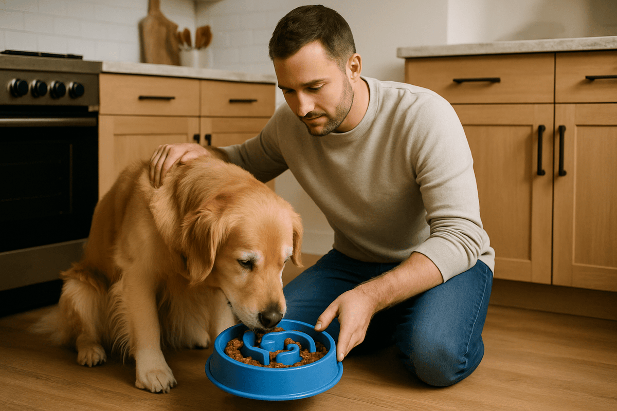 How to Stop Your Dog from Eating Too Fast: Expert Tips - Cookies Wagging Friends Boutique