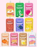 10 Pack Buddy Budder Squeeze Packs - 100% Natural Dog Peanut Butter