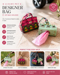 Boutique Dog Poop Bag Holder – Boutique Waste Bag Dispenser Clip-On