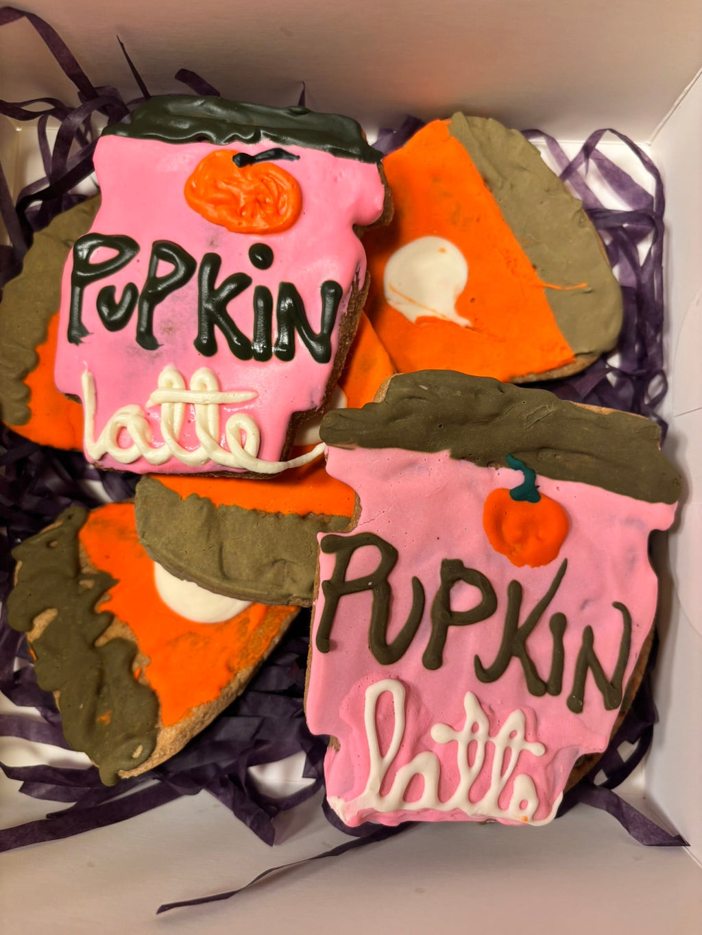 Organic Pumpkin Latte Cookies for Dogs – Handmade Peanut Butter & Cinnamon Treats