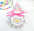 Pet birthday party kit cone hat + bib