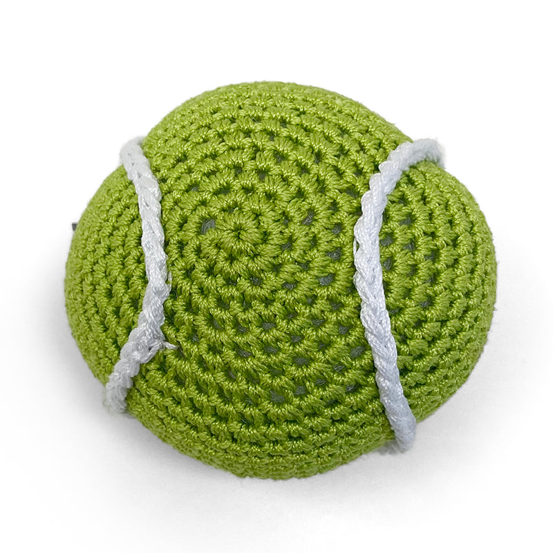 Tennis Ball Crochet Toy
