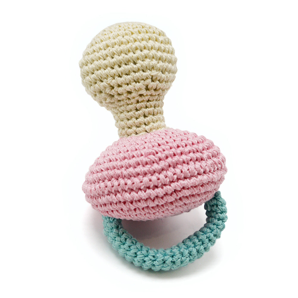 Pacifier Crochet Toy