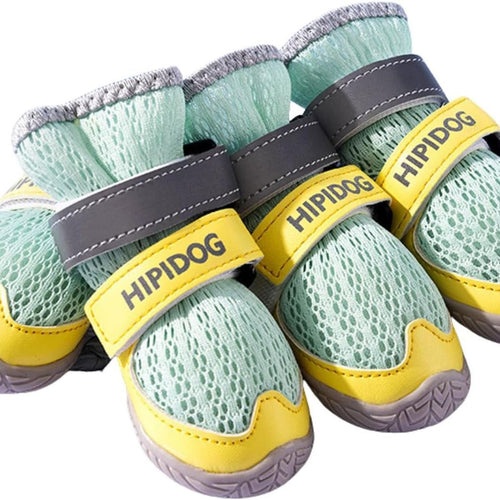 Breathable Dog Shoes with Anti-Slip Sole & Reflective Straps Fursace Luxury Dog Plush Toy - Green Red Squeaky | Cookies Wagging Friends Boutique Cookies Wagging Friends Boutique