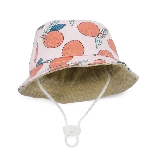 Bucket Hat Lemon Pink Fursace Luxury Dog Plush Toy - Pink Red Squeaky | Cookies Wagging Friends Boutique Cookies Wagging Friends Boutique