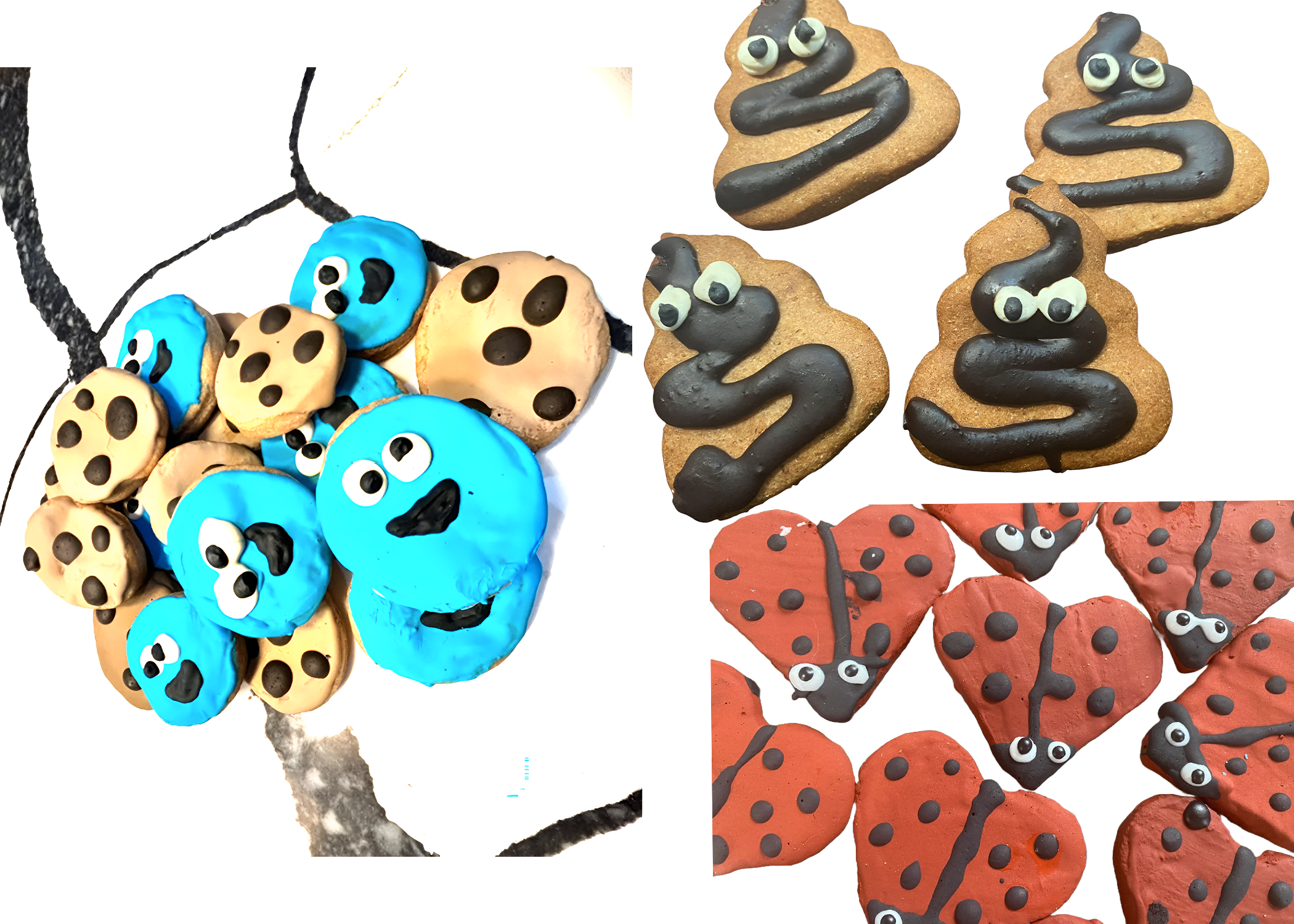 ✨ Cookie Bundle – Finn Cookies, Pawquarium Treats & Peanut Butter Bones ✨