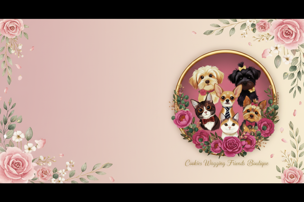 Cookies Wagging Friends Boutique Hero Banner