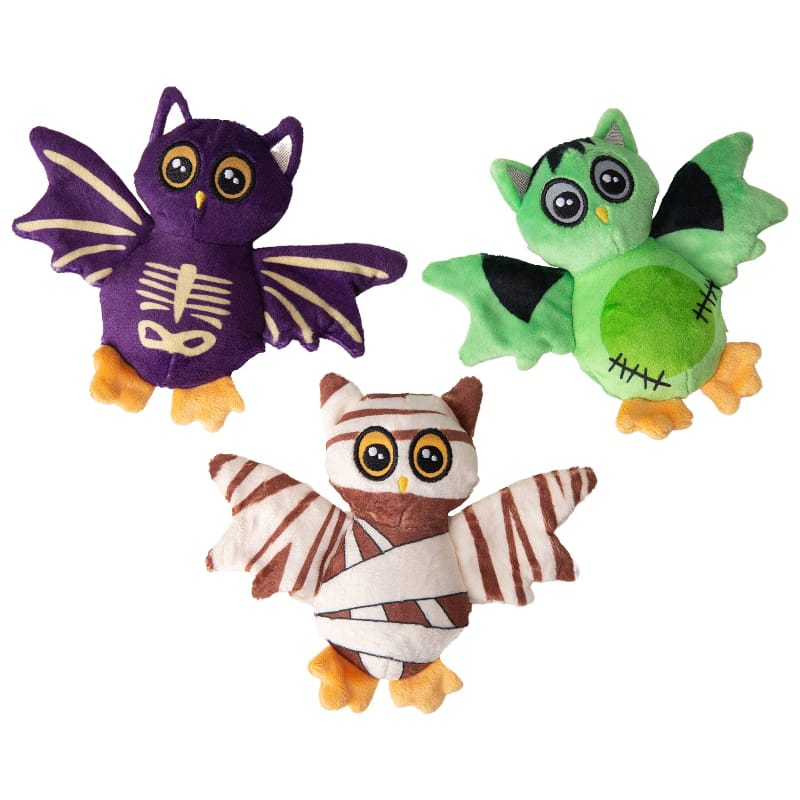 Halloween Baby Skel-E-Bat Purple Plush Squeak Dog Toy Fursace Luxury Dog Plush Toy - Red Squeaky | Cookies Wagging Friends Boutique Cookies Wagging Friends Boutique