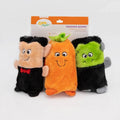 Halloween Colossal Buddies Plush Squeaky Dog Toy Set - 3 Pk Fursace Luxury Dog Plush Toy - Red Squeaky | Cookies Wagging Friends Boutique Cookies Wagging Friends Boutique