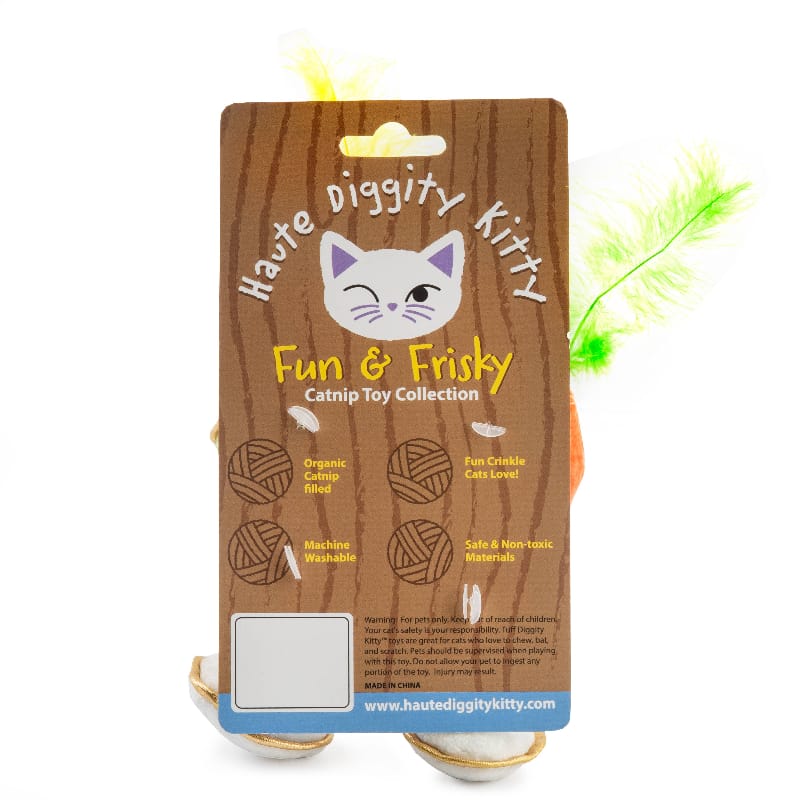 Kitty Cocktails Fun Cat Toy Set - 2 Pk Fursace Luxury Dog Plush Toy - Red Squeaky | Cookies Wagging Friends Boutique Cookies Wagging Friends Boutique