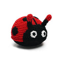 Ladybug Crochet Toy Fursace Luxury Dog Plush Toy - Red Squeaky | Cookies Wagging Friends Boutique Cookies Wagging Friends Boutique