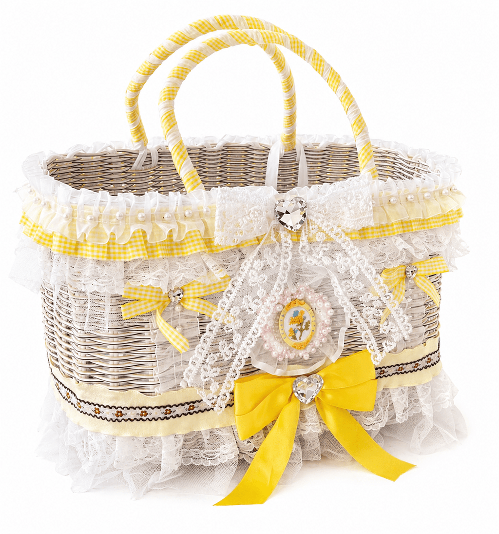 Luxury Dog Carrier Basket – French Style Lace Pet Bag with Pearl & Bow Fursace Luxury Dog Plush Toy - Red Squeaky | Cookies Wagging Friends Boutique Cookies Wagging Friends Boutique