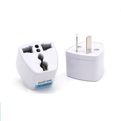 Travel plug adapter set with universal prongs for automatic pet drying box