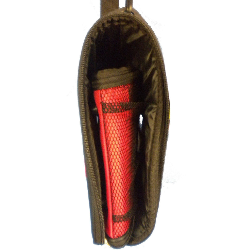 Pet Life ® Sporty Mesh Airline Approved Zippered Folding Collapsible Travel Pet Dog Carrier