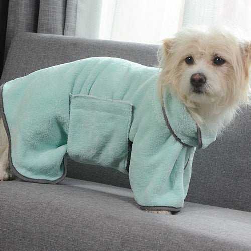 Quick-drying Pet Absorbent Towel Dog Bathrobe Pet Dog Bath Towel For Dogs Cats Microfiber Absorbent Pet Drying Towel Pet Supplies Pet Products Fursace Luxury Dog Plush Toy - Green Red Squeaky | Cookies Wagging Friends Boutique Cookies Wagging Friends Boutique