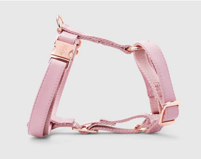 Blush Pink Luxe Dog Harness